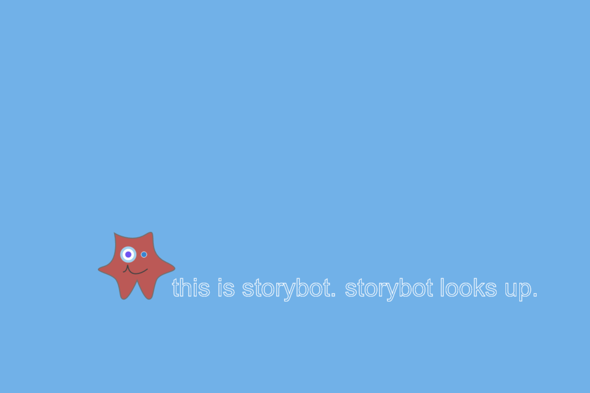 Storybot image io looks up